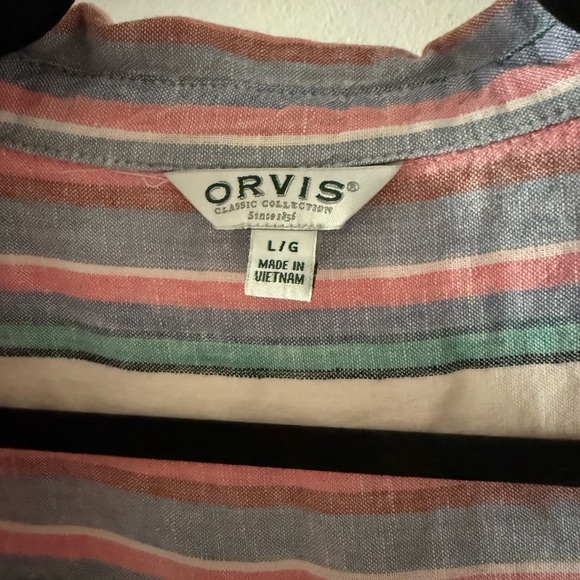 Orvis Multicolor Striped Shirt - Picture 3 of 3